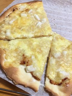 明太子餅ピザ-レシピのメイン写真