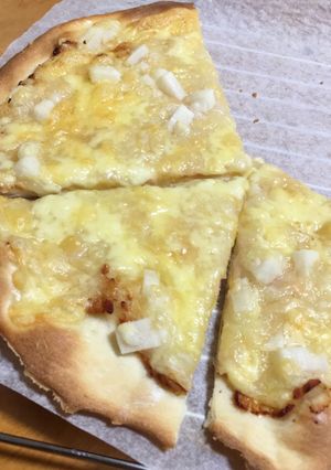 明太子餅ピザ-レシピのメイン写真