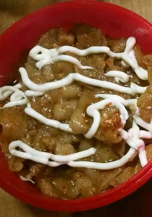 豚バラのピリマヨ丼-レシピのメイン写真