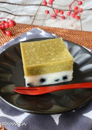 黒豆あま酒寒天-レシピのメイン写真