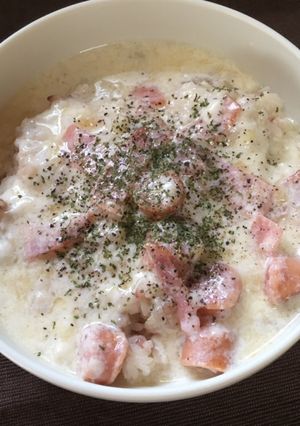 チーズご飯 牛乳卵白消費にランチ-レシピのメイン写真