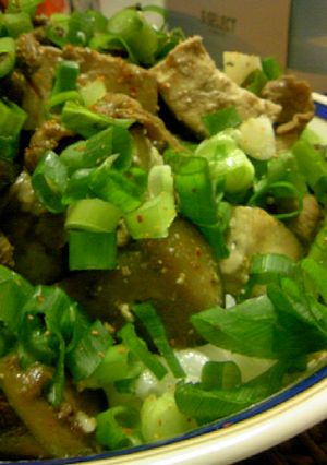 豚なす豆腐味噌丼　-レシピのメイン写真