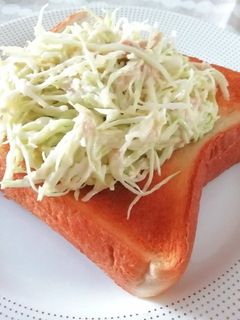 【調理時間3分】ツナキャベツサンド-レシピのメイン写真