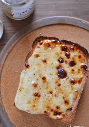 はちみつチーズトースト-レシピのメイン写真