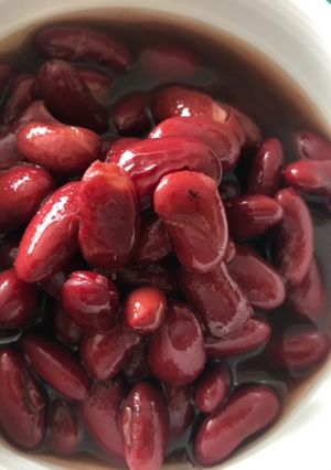 赤インゲン豆の赤ワイン煮-レシピのメイン写真