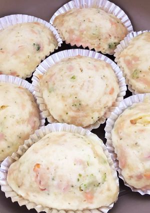 お出かけ・朝食に便利♪離乳食蒸しパン-レシピのメイン写真
