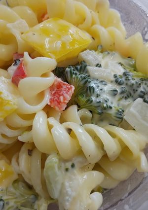 くるくるパスタとパプリカのマヨサラダ♥️-レシピのメイン写真