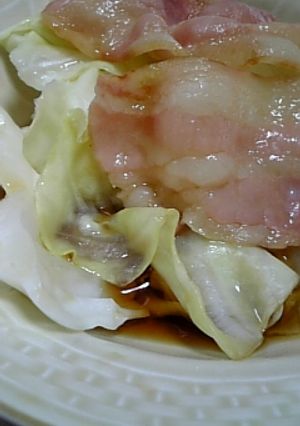 3分でできるキャベツ蒸し♡w-レシピのメイン写真
