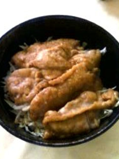 下味をつけない生姜焼き丼-レシピのメイン写真