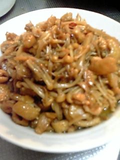 鶏皮とエノキの煮物-レシピのメイン写真