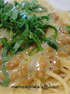 うまうま★イカ納豆パスタ-レシピのメイン写真