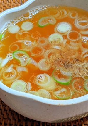 ラーメン屋さんの炒飯スープ-レシピのメイン写真