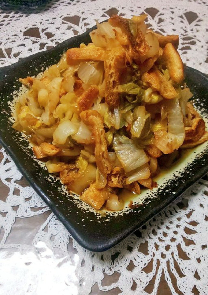 白菜と油揚げの和え物-レシピのメイン写真
