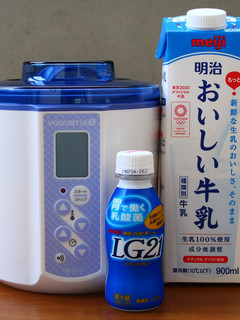 LG21ドリンクタイプで自家製ヨーグルト-レシピのメイン写真
