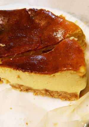 ミキサーで簡単なレアベイクドチーズケーキ-レシピのメイン写真