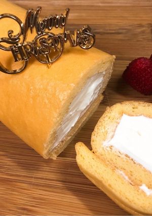 低糖質★おからパウダーのロールケーキ-レシピのメイン写真