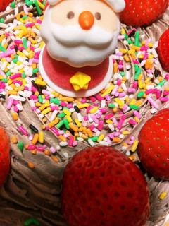 簡単クリスマスケーキ-レシピのメイン写真