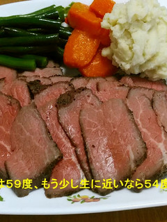 レンチン低温調理!?の本格ローストビーフ-レシピのメイン写真