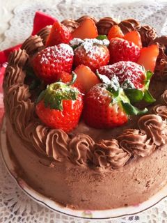 バレンタインにも♡チョコレートケーキ-レシピのメイン写真