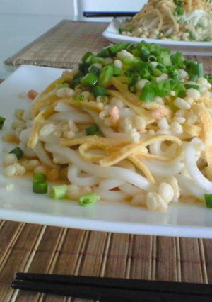 冷やし天かすうどん-レシピのメイン写真