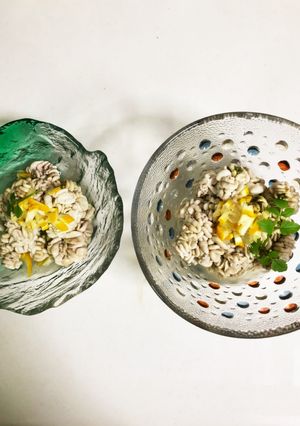 白子の柚子風味 酢の物-レシピのメイン写真