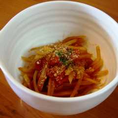 รูปของ 残り物であと１品♪トマトソース☆ポテト