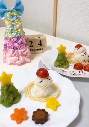 離乳食☆子どものご飯☆クリスマス☆-レシピのメイン写真