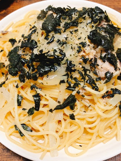 鯖缶ペペロンチーノ(和風)-レシピのメイン写真