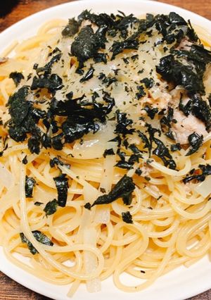 鯖缶ペペロンチーノ(和風)-レシピのメイン写真