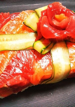 パーティー☆誕生日☆プレゼント寿司ケーキ-レシピのメイン写真