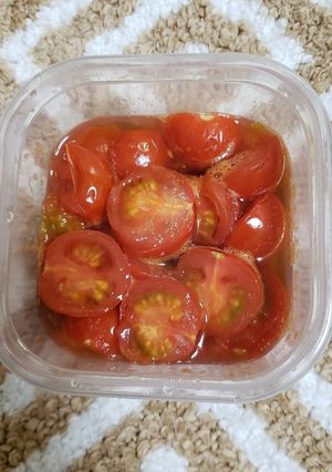 超簡単!ミニトマトの南蛮漬け風-レシピのメイン写真