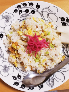 大根の糠漬け ヘルシーチャーハン-レシピのメイン写真