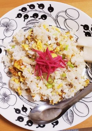大根の糠漬け　ヘルシーチャーハン-レシピのメイン写真