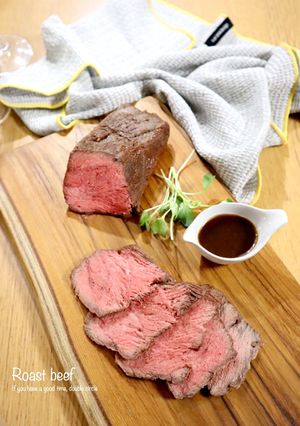 フライパンで簡単！ローストビーフ-レシピのメイン写真