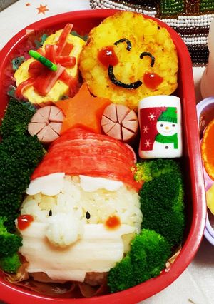 サンタクロース クリスマスお弁当-レシピのメイン写真