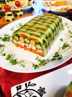 野菜のゼリー寄せ☆クリスマス☆パーティー-レシピのメイン写真