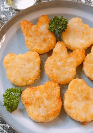 簡単♪美味しい♪可愛い♪ハッシュドポテト-レシピのメイン写真