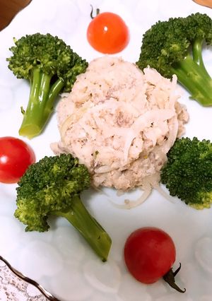 ♡鯖入りポテサラ♡-レシピのメイン写真