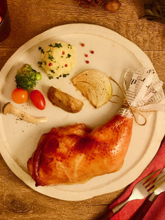シンプルな、ローストチキン。-レシピのメイン写真