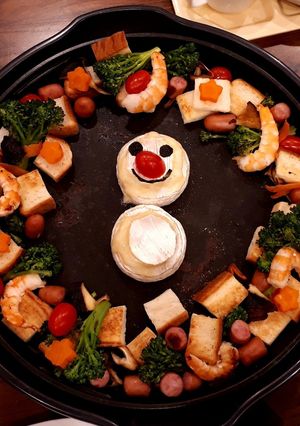 クリスマス⭐パーティーチーズフォンデュ-レシピのメイン写真