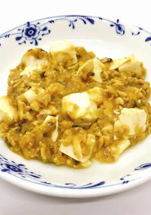 【病院】豆腐カレーそぼろ煮【給食】-レシピのメイン写真