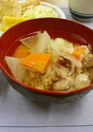 パッククッキングで作る塩麹のとん汁-レシピのメイン写真