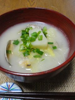 白菜のみそミルクスープ-レシピのメイン写真