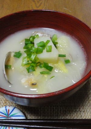 白菜のみそミルクスープ-レシピのメイン写真
