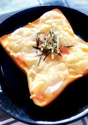 明太もちチーズトースト-レシピのメイン写真