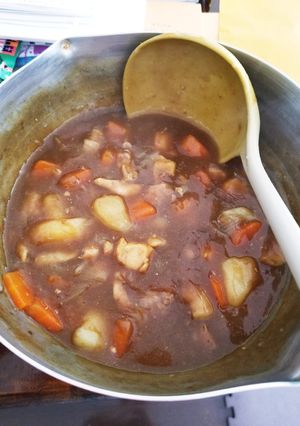 甘口カレーを辛口カレーに(^ω^)数秒！-レシピのメイン写真