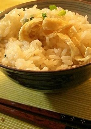 新しょうがの炊き込みご飯-レシピのメイン写真