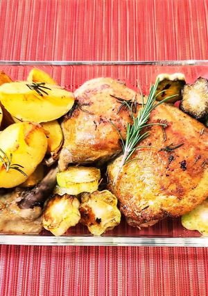 鶏もも肉のコンフィ-レシピのメイン写真