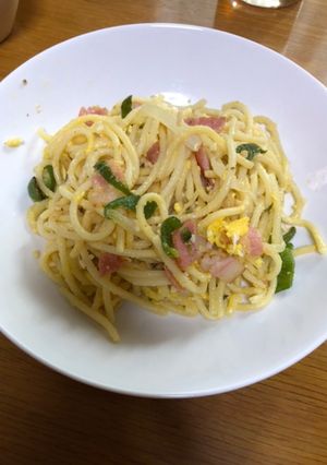 白ナポリタン-レシピのメイン写真