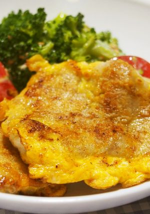 片栗粉でカリ！ふわ豚肉のピカタ♪-レシピのメイン写真